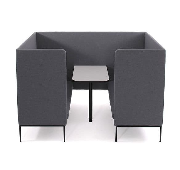 Акустический переговорный диван, ткань шерсть LIRO High