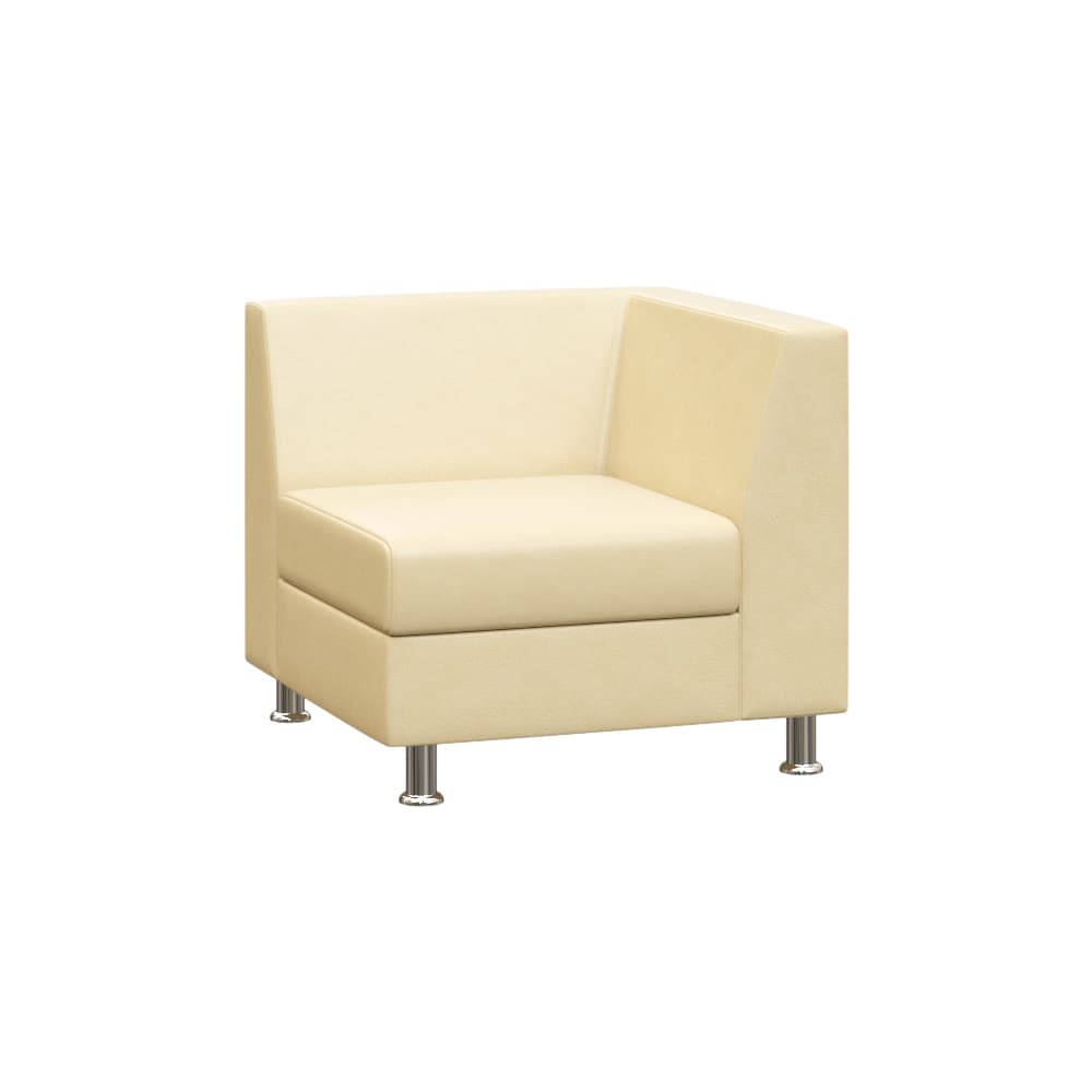 Секция с подлокотником одноместная правая, левая Prime