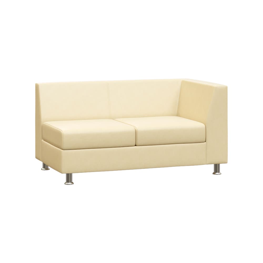 Секция с подлокотником двухместная правая, левая Prime