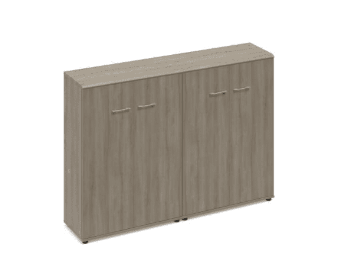 Шкаф средний комбинированный закрытый (топ МДФ)