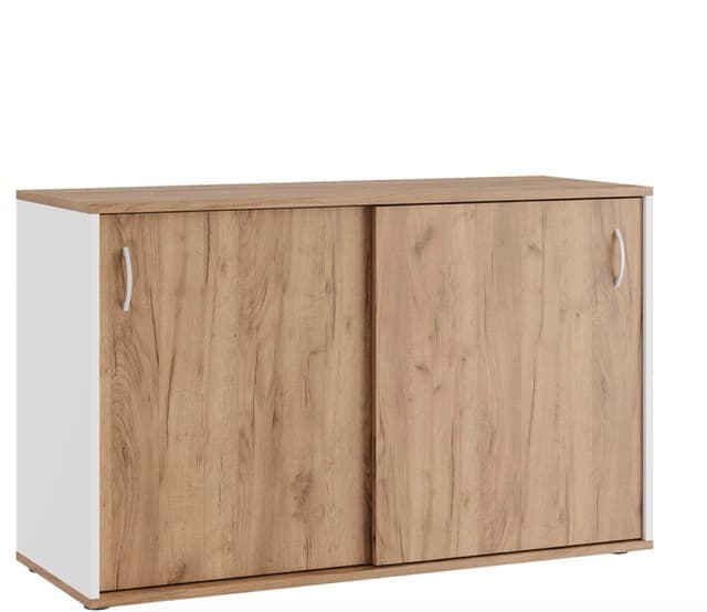 Тумба с раздвижными фасадами длинная