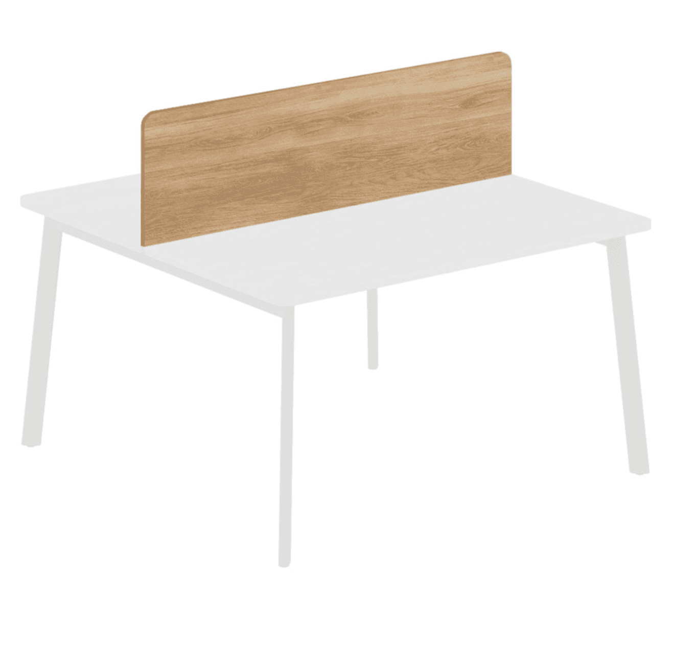 Экран бенча ДСП для стола 158см (ткань)