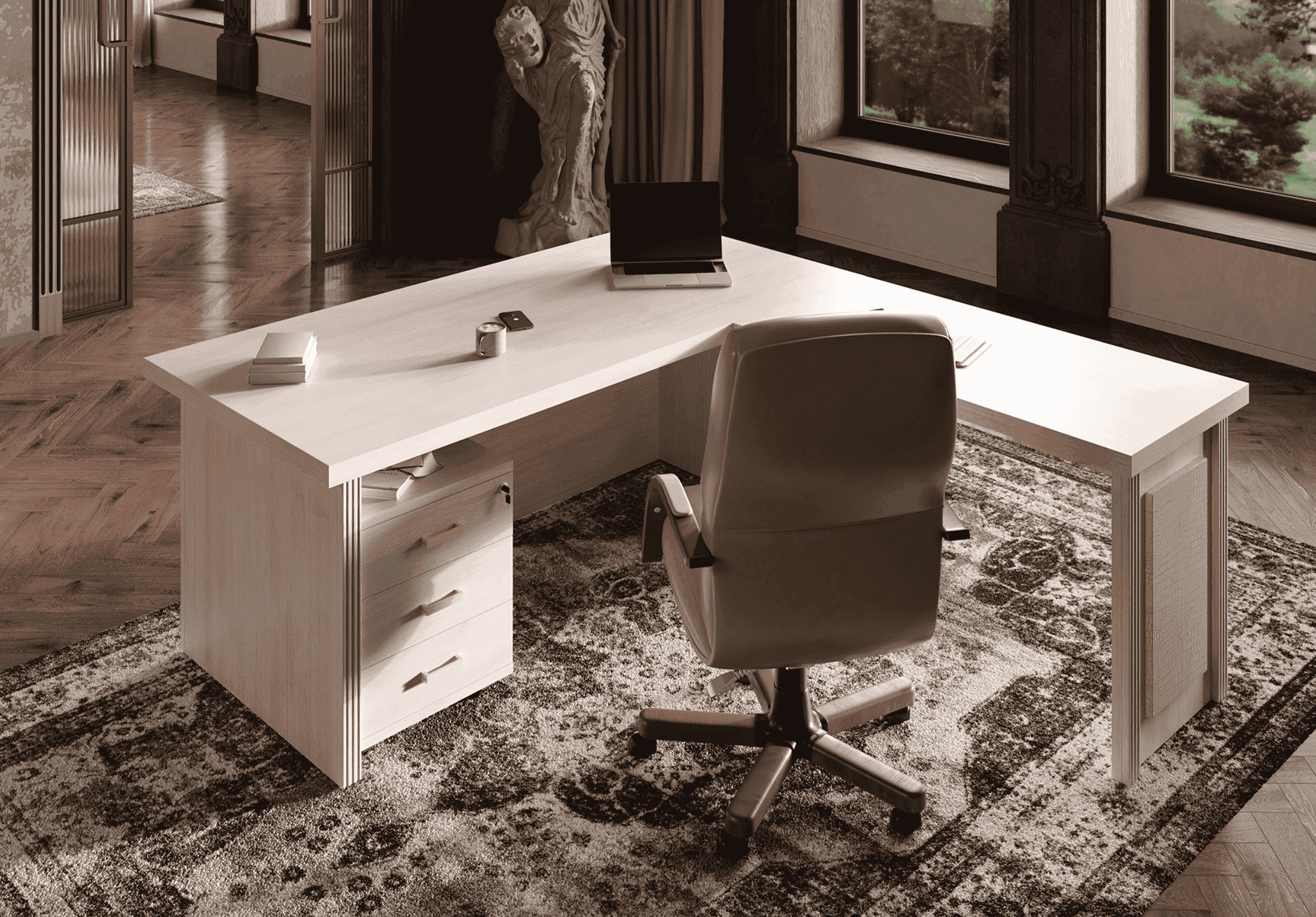 Кабинет Монза дуб шамони