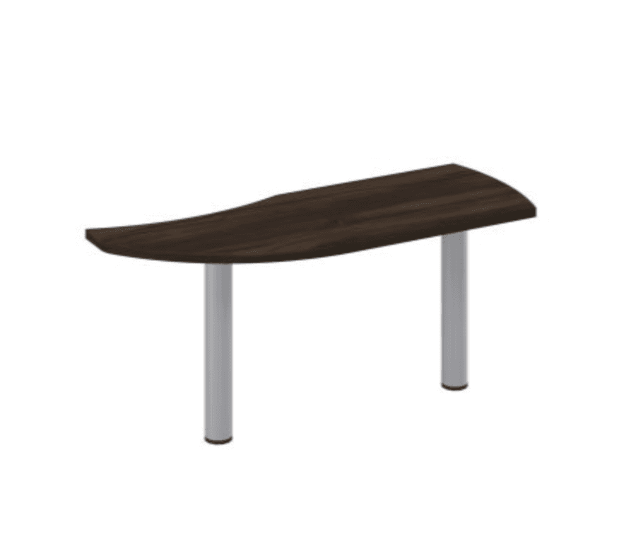 Брифинг-приставка на 2 металлических опорах для столов В 102 и В 103