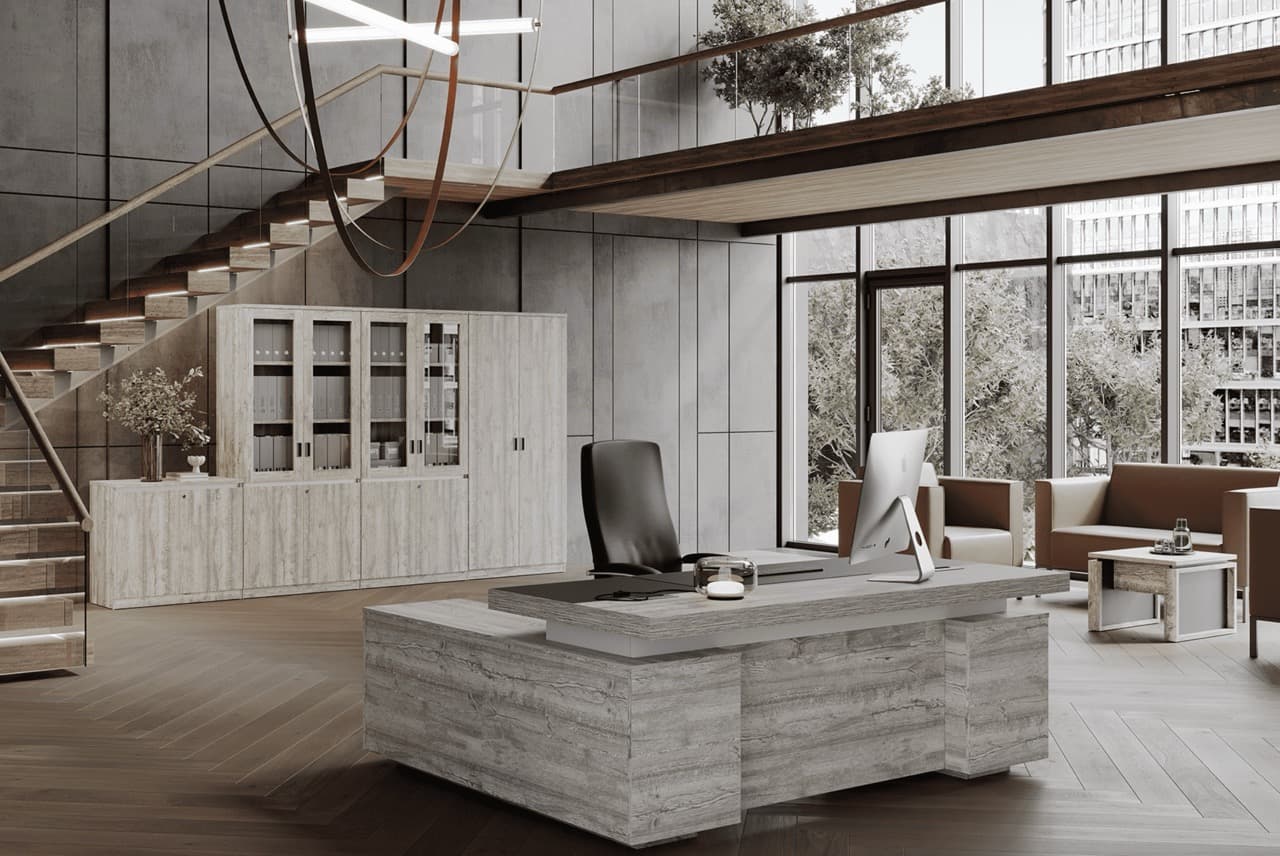 Кабинет Ливерпуль дуб нордик