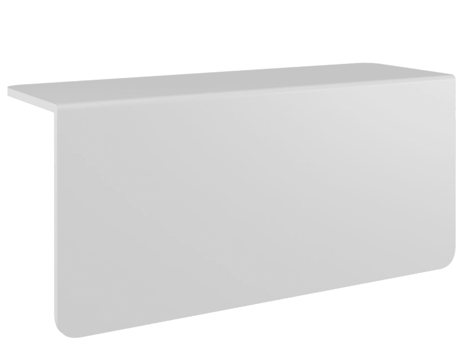 Полка-фартук - без подсветки 100