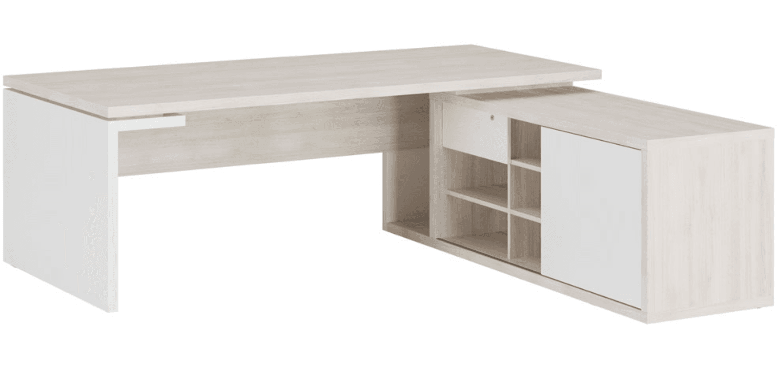 Стол рабочий на опорной креденции правый 200