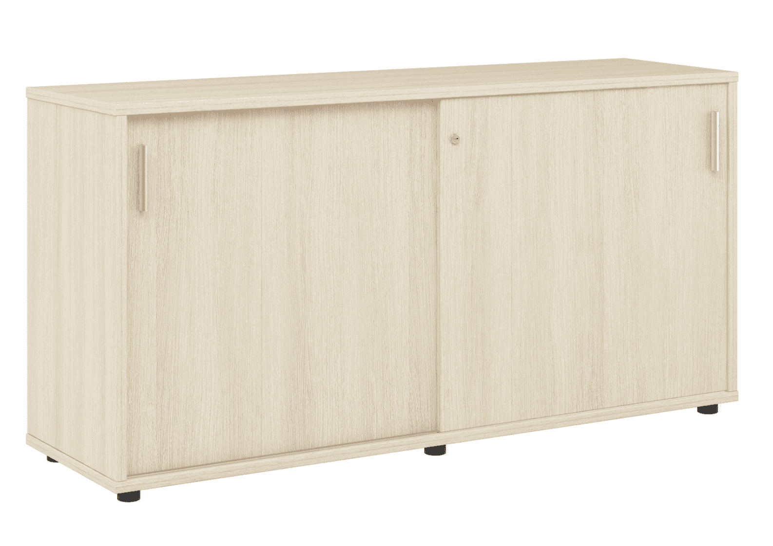 Тумба с раздвижными фасадами низкая