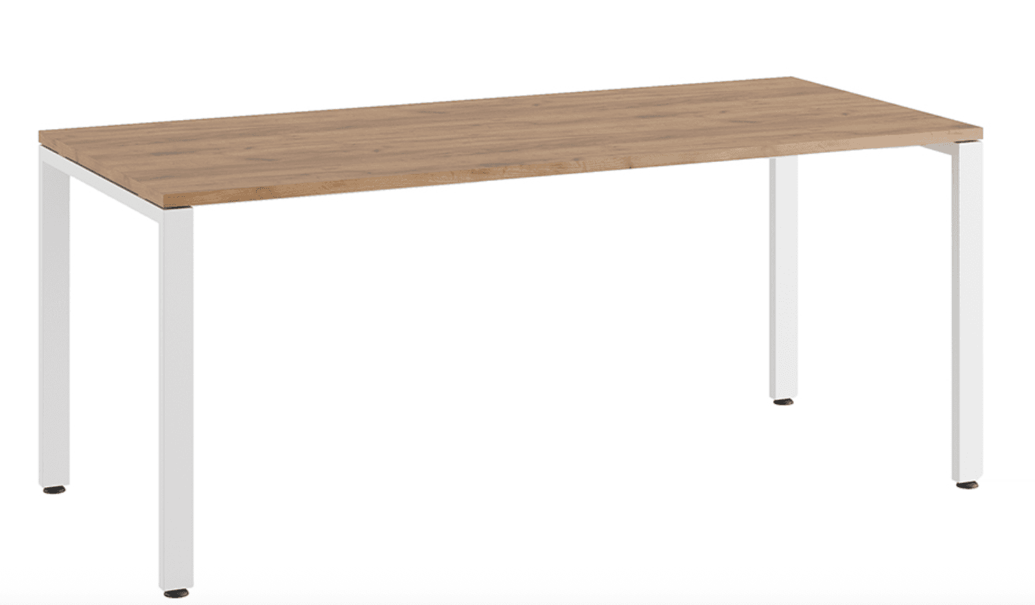 Стол письменный на металлоопорах 180