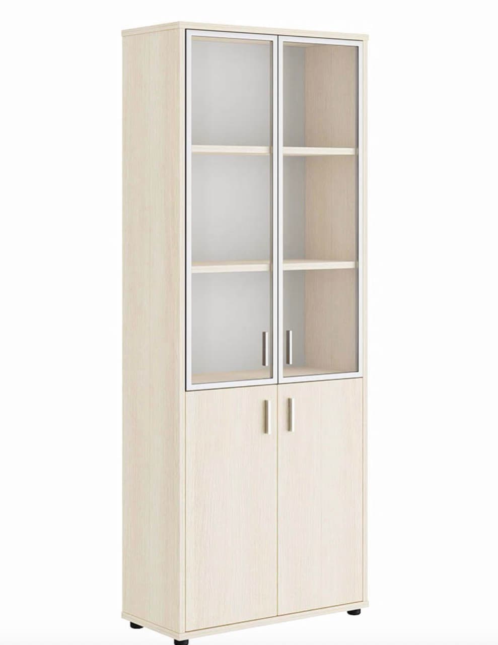 Шкаф для бумаг со стеклом в раме