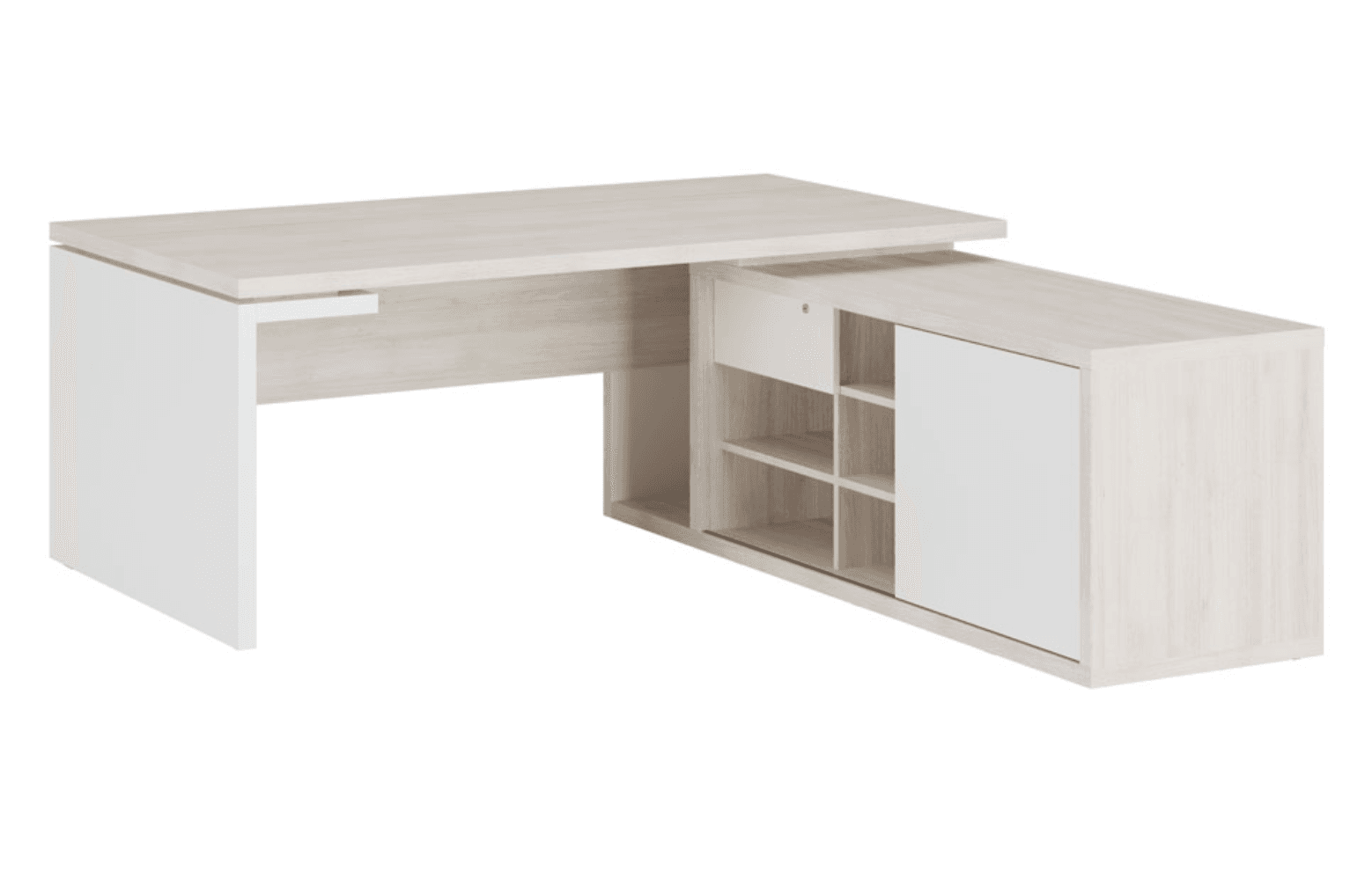 Стол письменный на опорной креденции правый 180