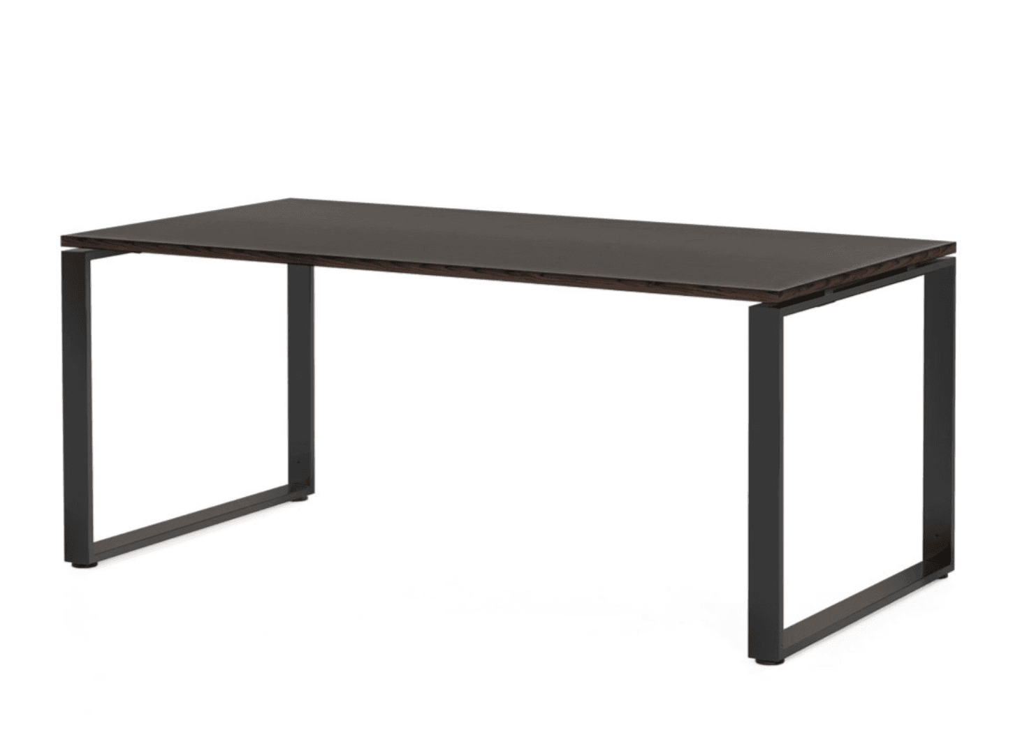 Стол руководителя L180 - металл чёрный