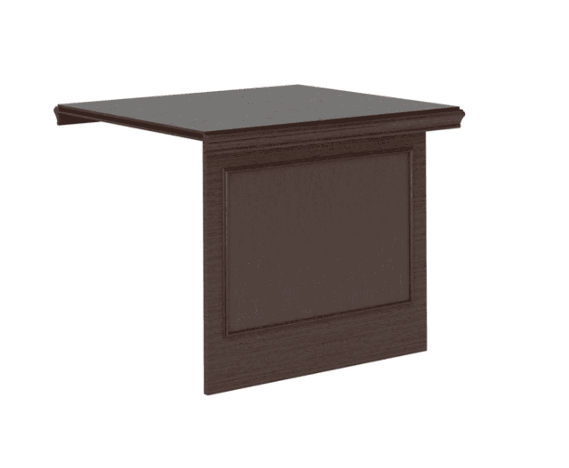 Одноместная средняя столешница