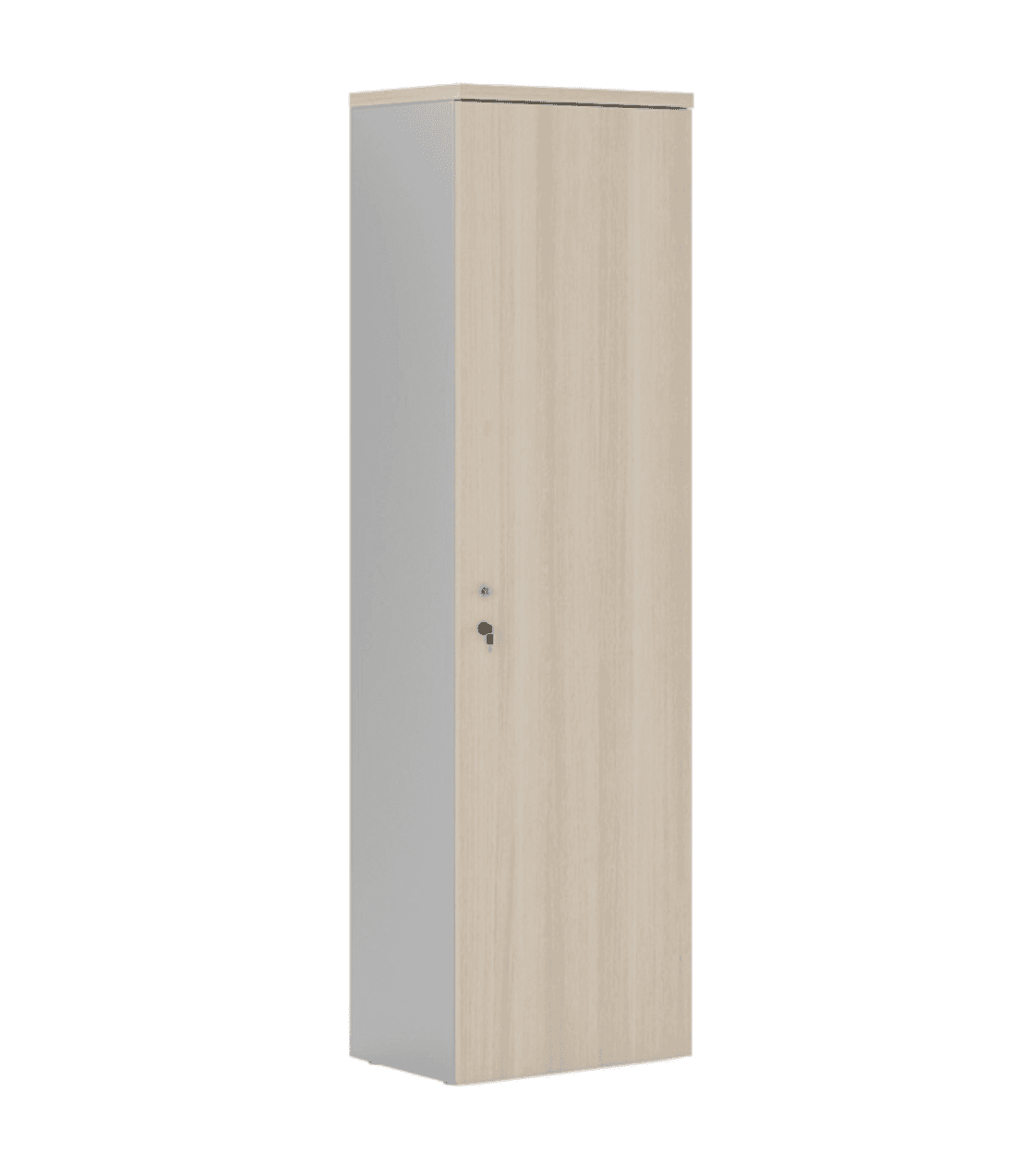 Гардероб узкий с замком