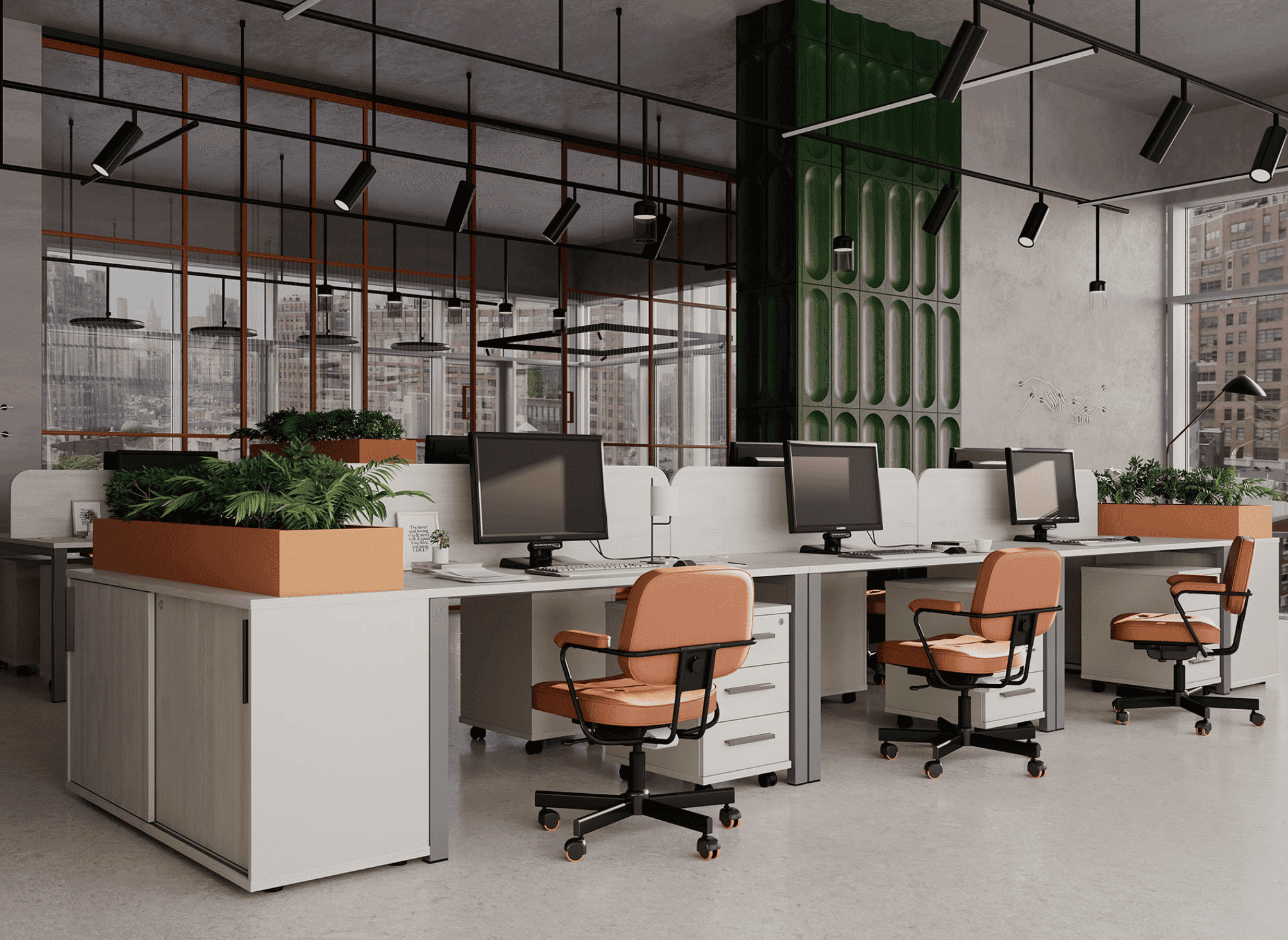 Мебель Нью Лайн дуб светлый