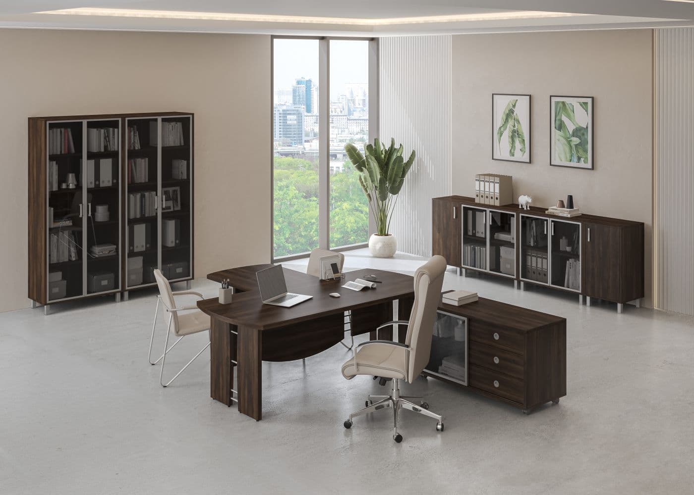 Кабинет Борн дуб ристретто