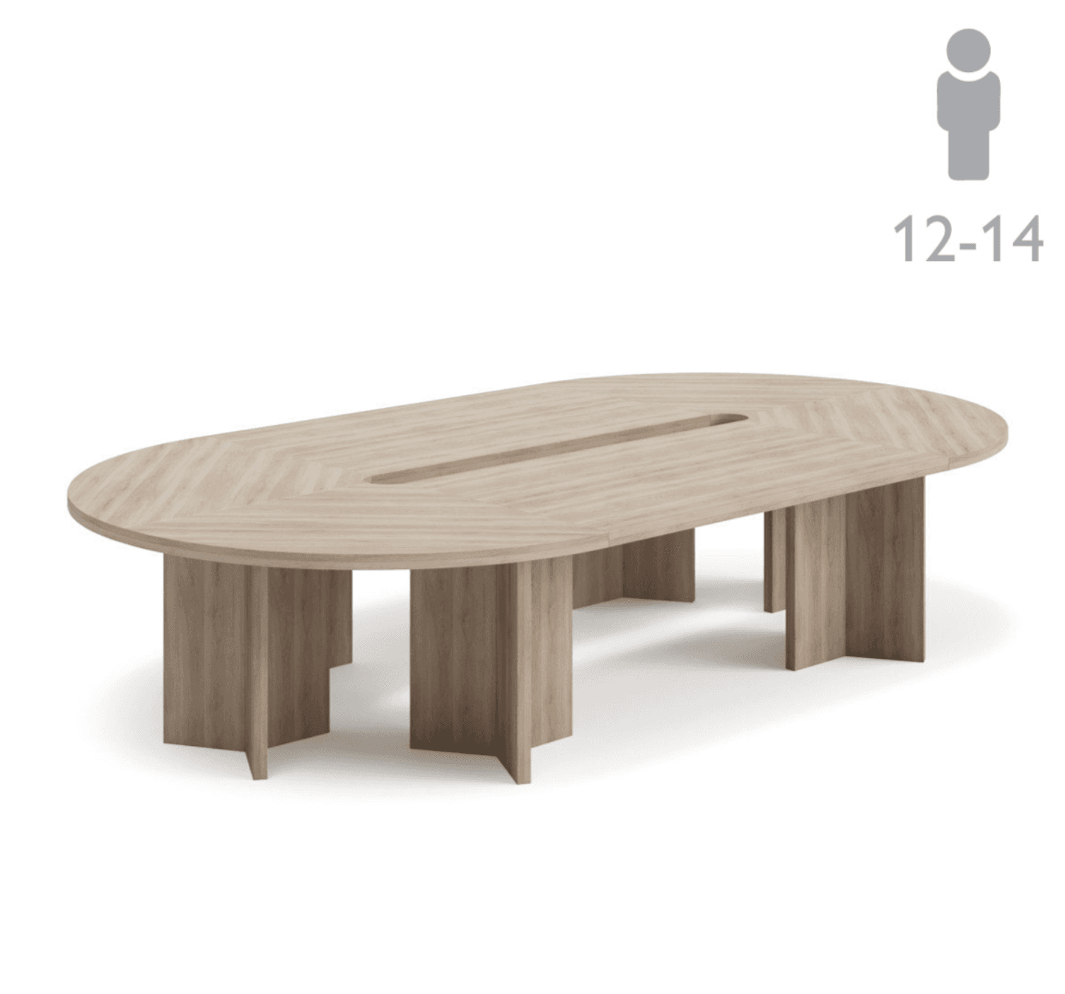 Стол для переговоров овальный