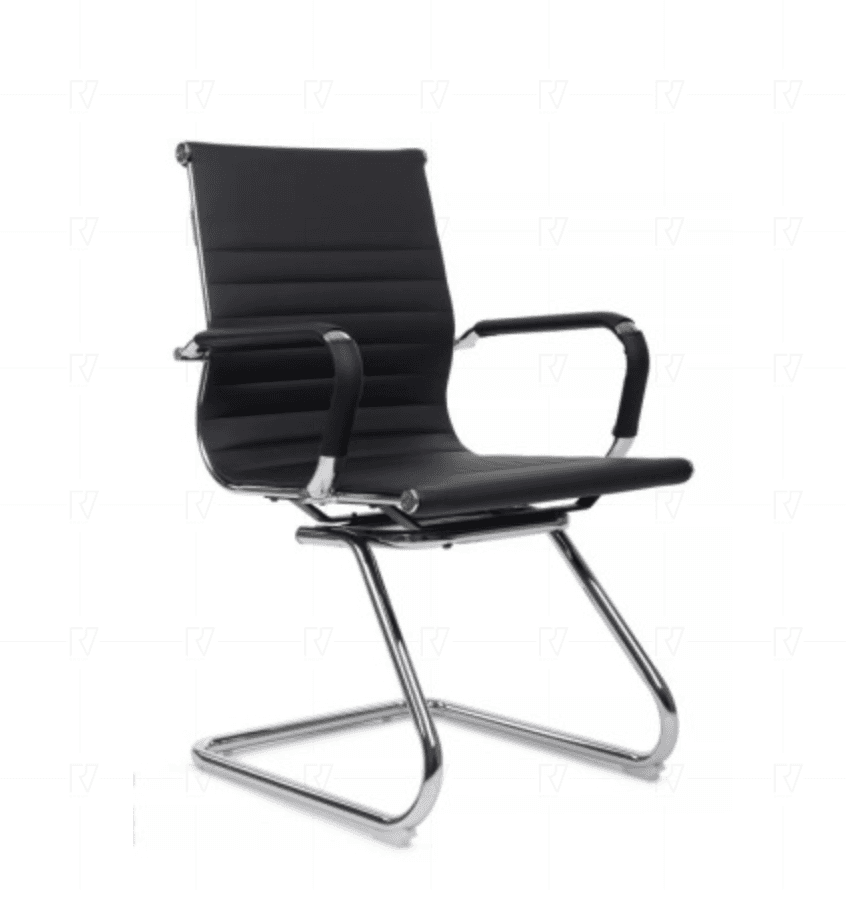 Конференц-кресло Хьюго R Chair (экокожа/хром)