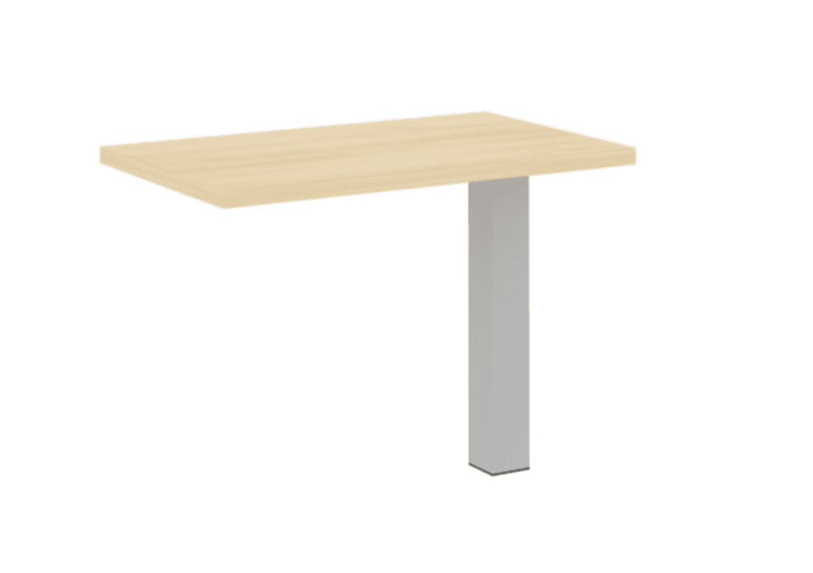 Брифинг-приставка 1000 (металл серый)