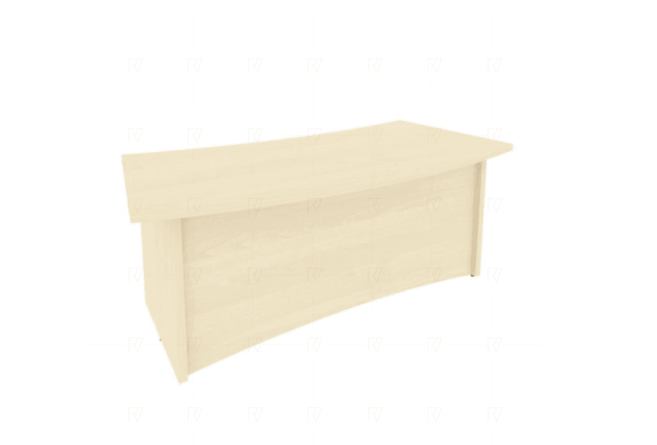 Стол руководителя криволинейный