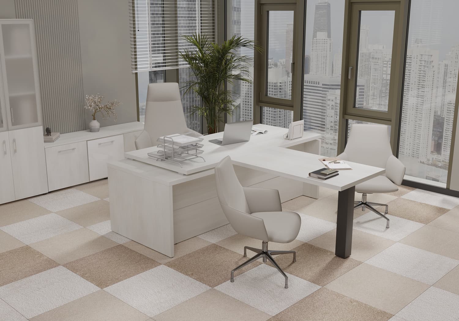 Кабинет Ялта снежная патина