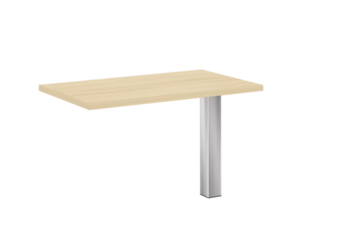 Брифинг-приставка 1200 (опоры - нерж.сталь)