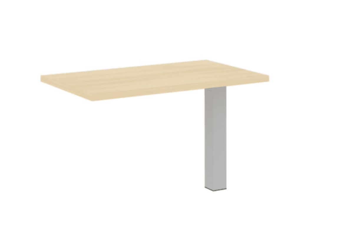 Брифинг-приставка 1200 (металл серый)