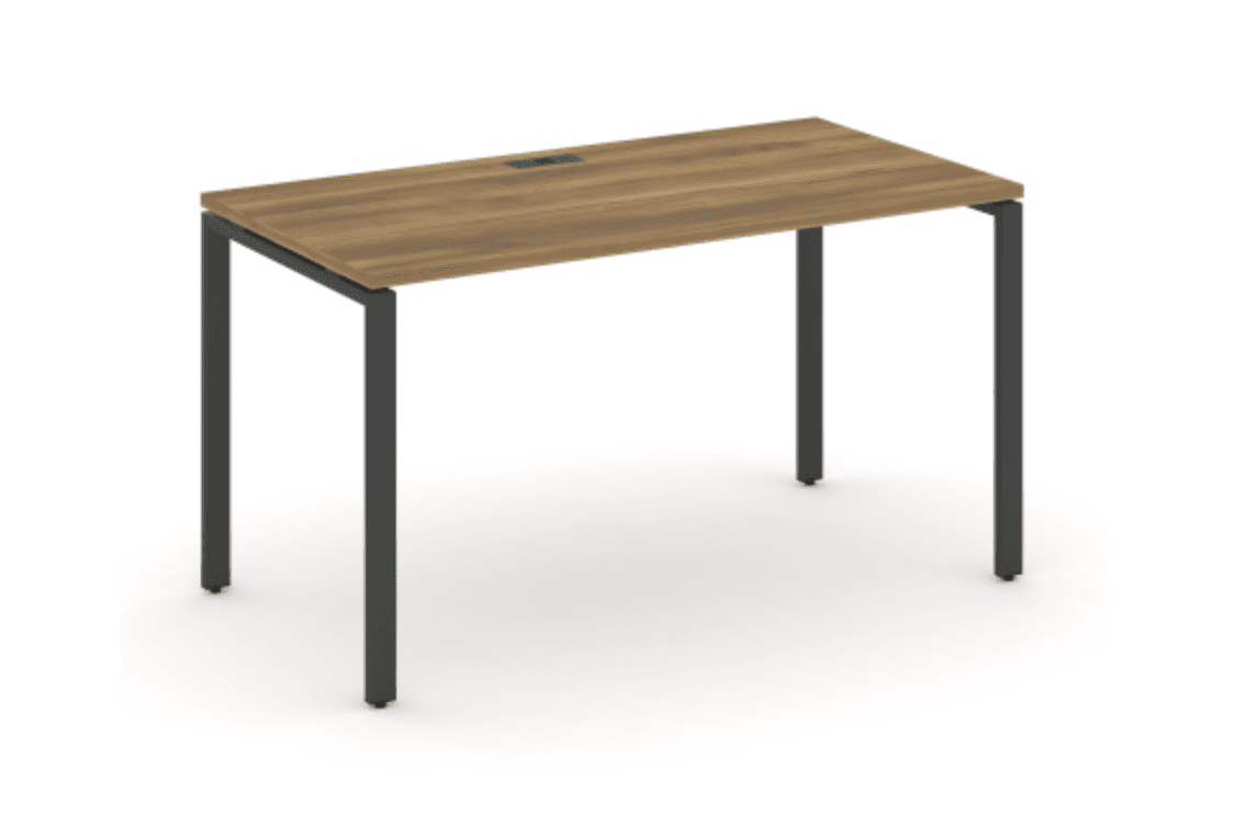 Стол письменный 1580 - металл антрацит