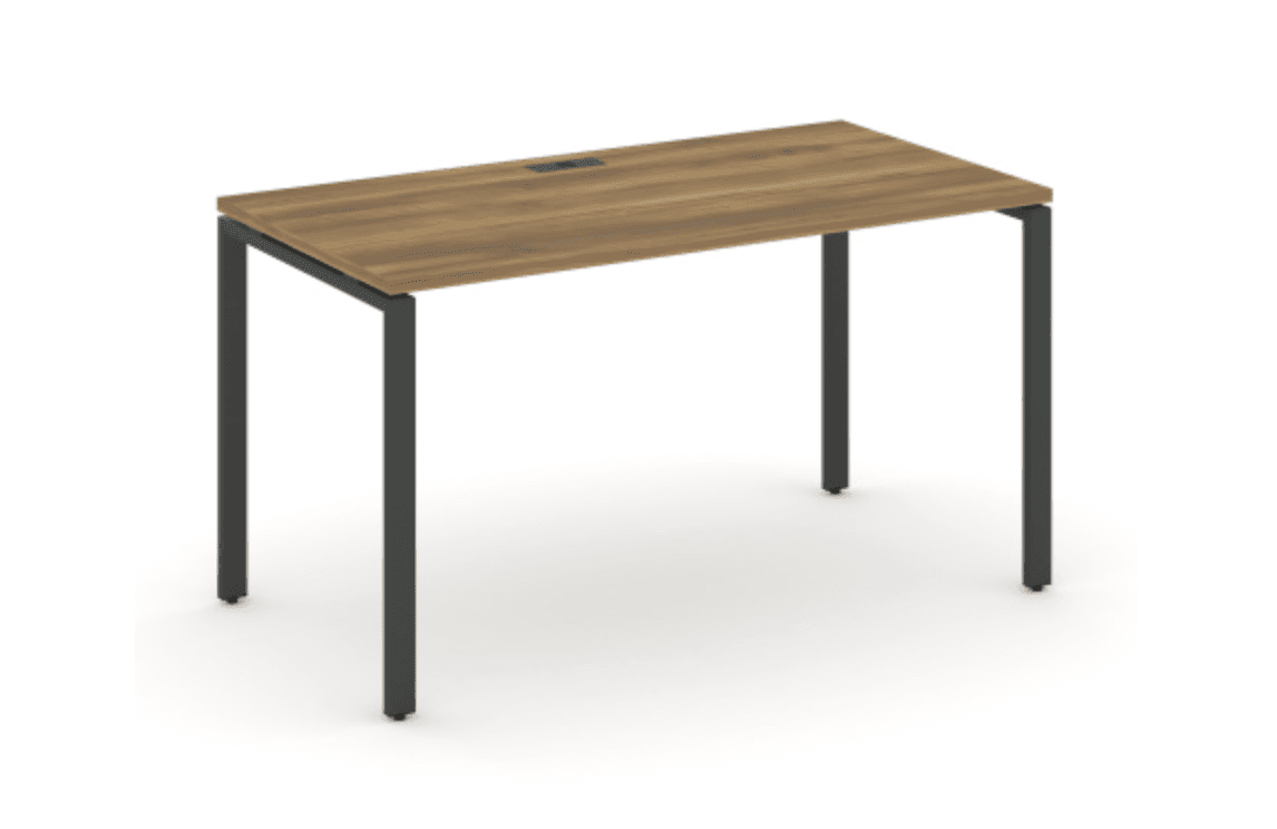 Стол письменный 1380 - металл антрацит