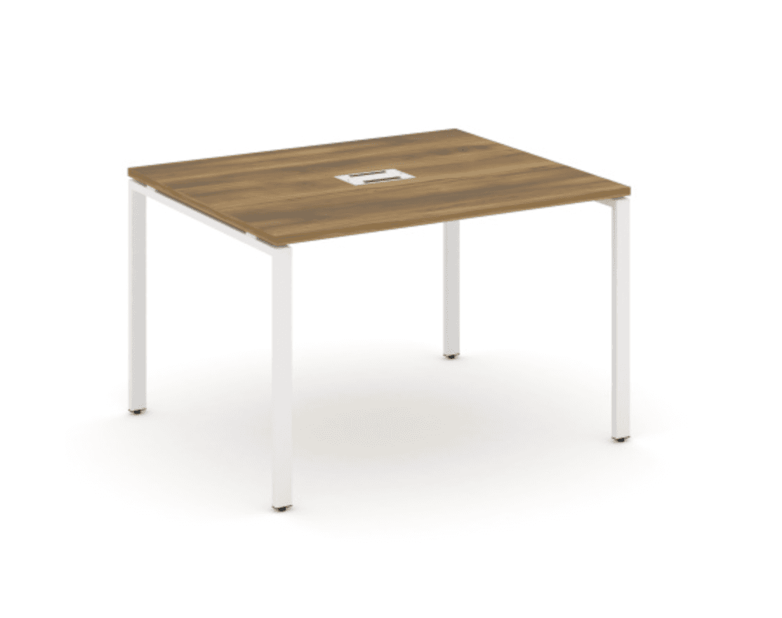 Стол переговорный (1 столешница) 1180  - металл белый