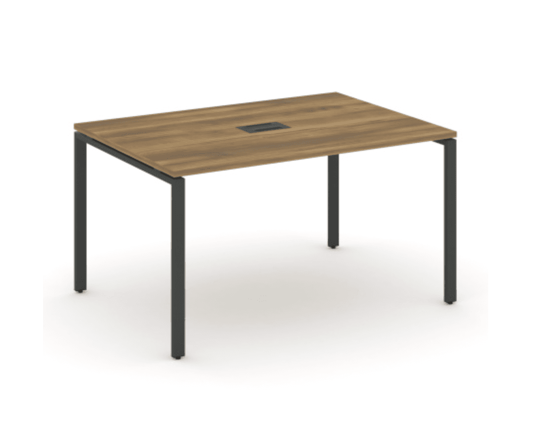 Стол переговорный (1 столешница) 1380  - металл антрацит