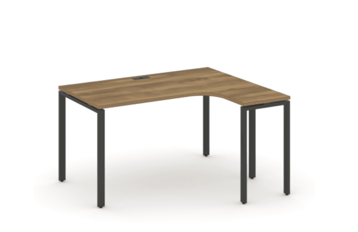 Стол эргономичный левый/правый 1580  - металл антрацит