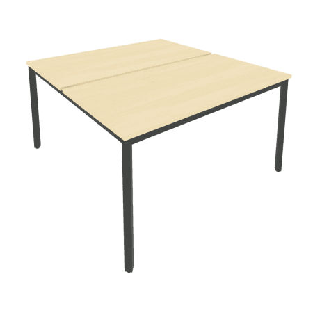 Рабочая станция на металлокаркасе - антрацит 1380