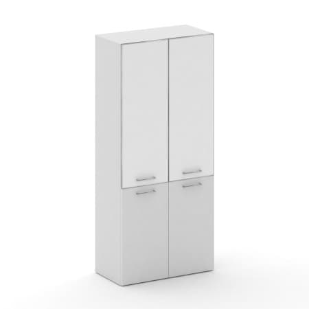 Шкаф широкий высокий Лакобель (МДФ ультраматт)