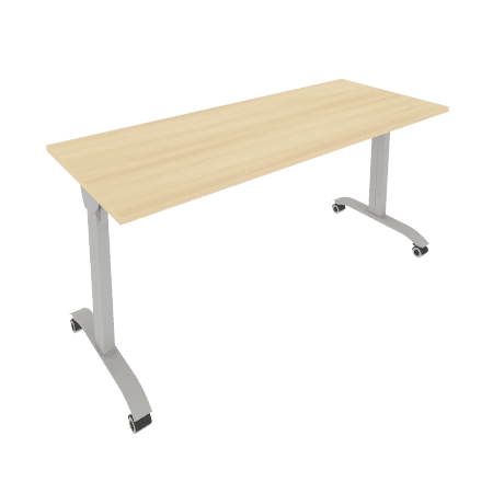 Стол складной мобильный прямой 1600