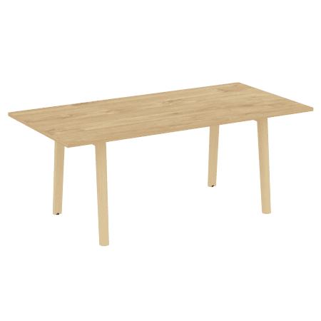 Стол переговорный (металл белый) 1980