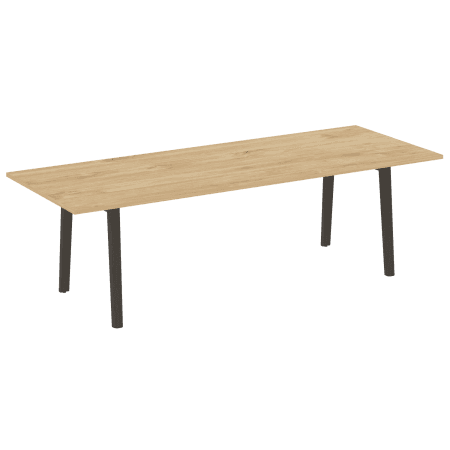 Стол переговорный (металл антрацит) 2580