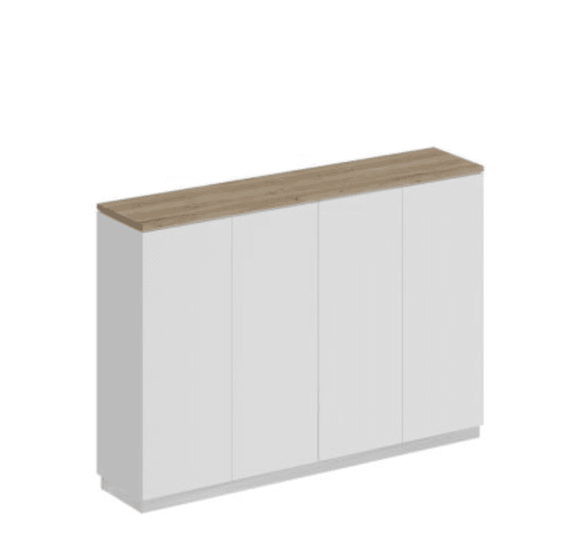 Шкаф для документов закрытый средний