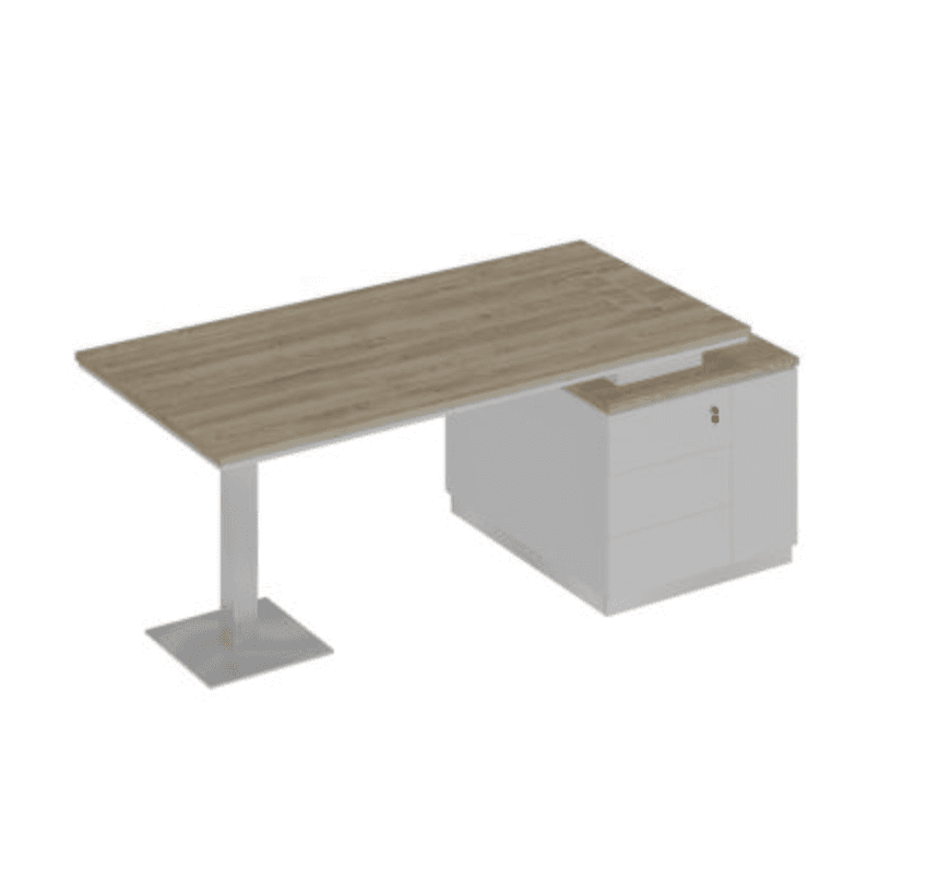 Стол на опорной тумбе