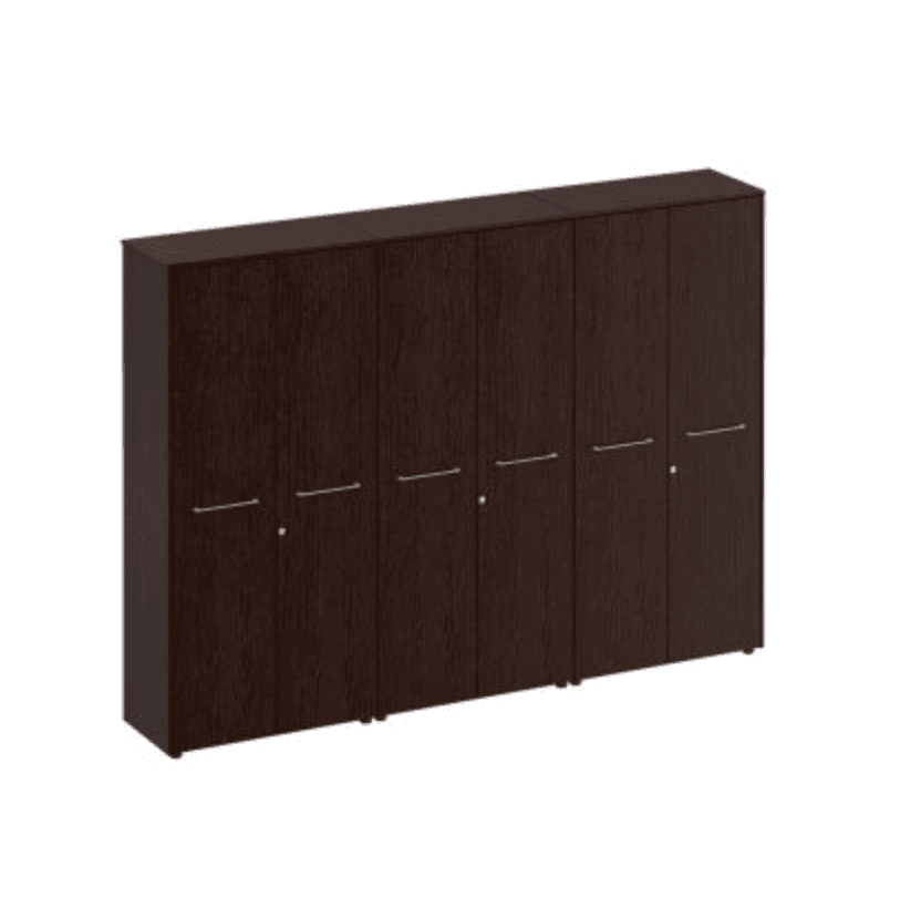 Шкаф комбинированный (закрытый+закрытый+одежда)