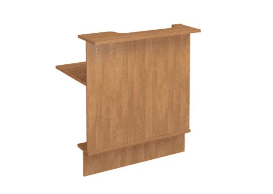 Модуль прямой с вырезом левый 100