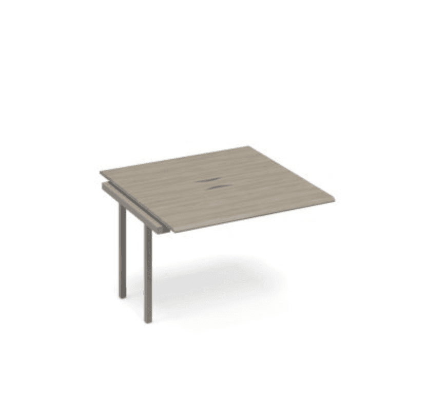 Секция стола для переговоров с кабель-каналом METAL