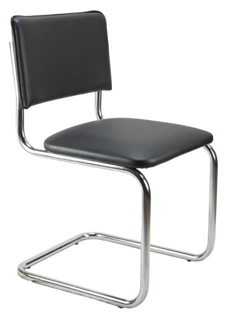 Стул Сильвия R Chair (экокожа/хром)