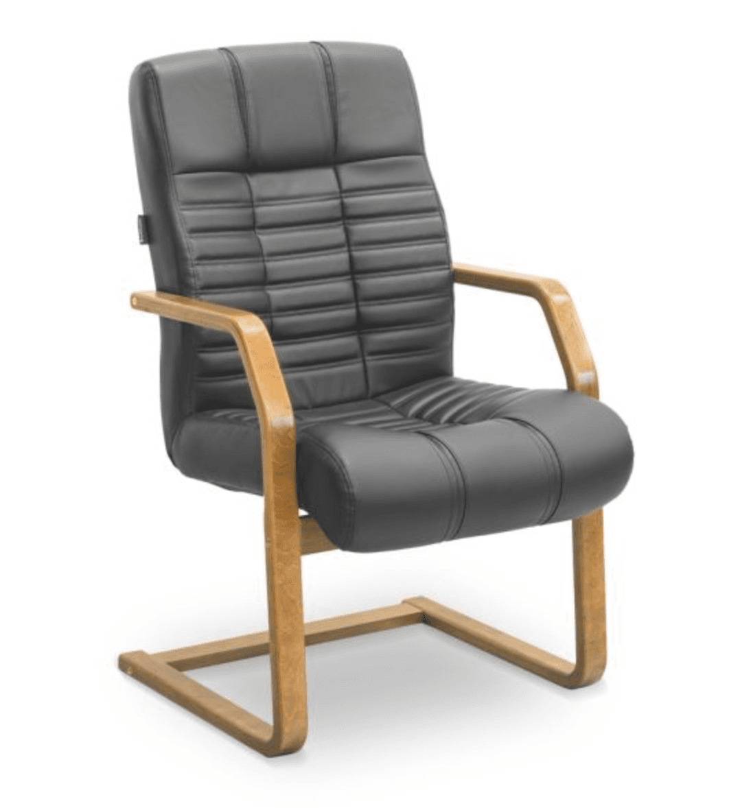 Конференц-кресло Атлант HSW U-TEX (экокожа/дерево)