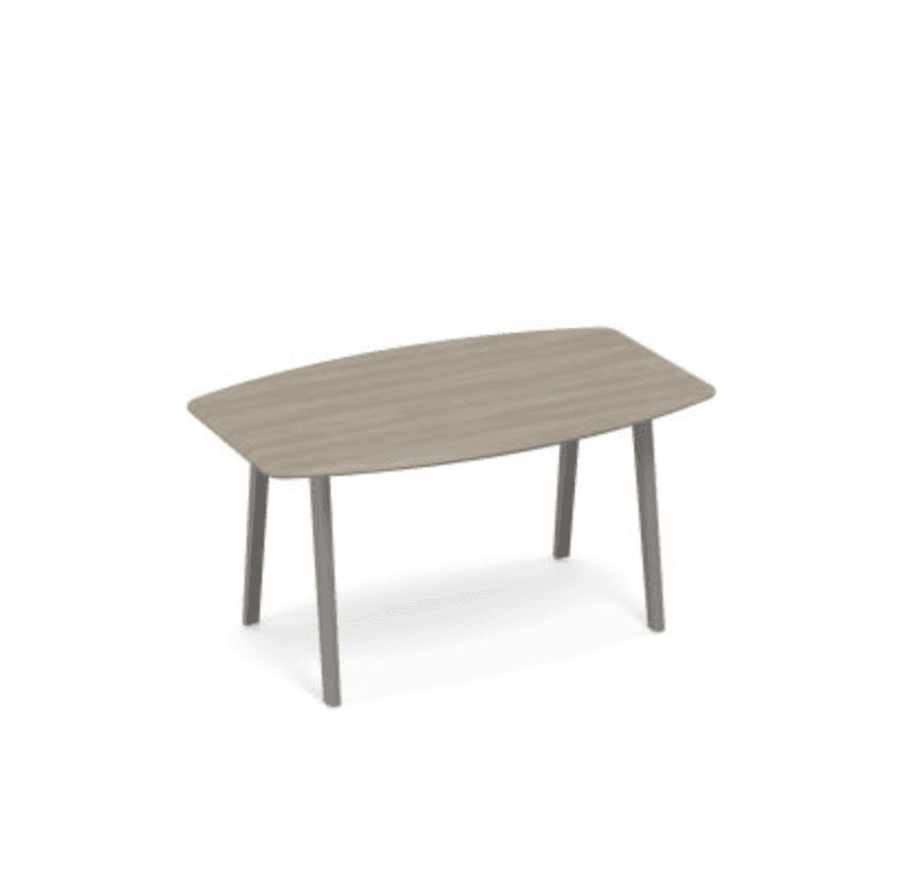 Стол для переговоров фигурный METAL