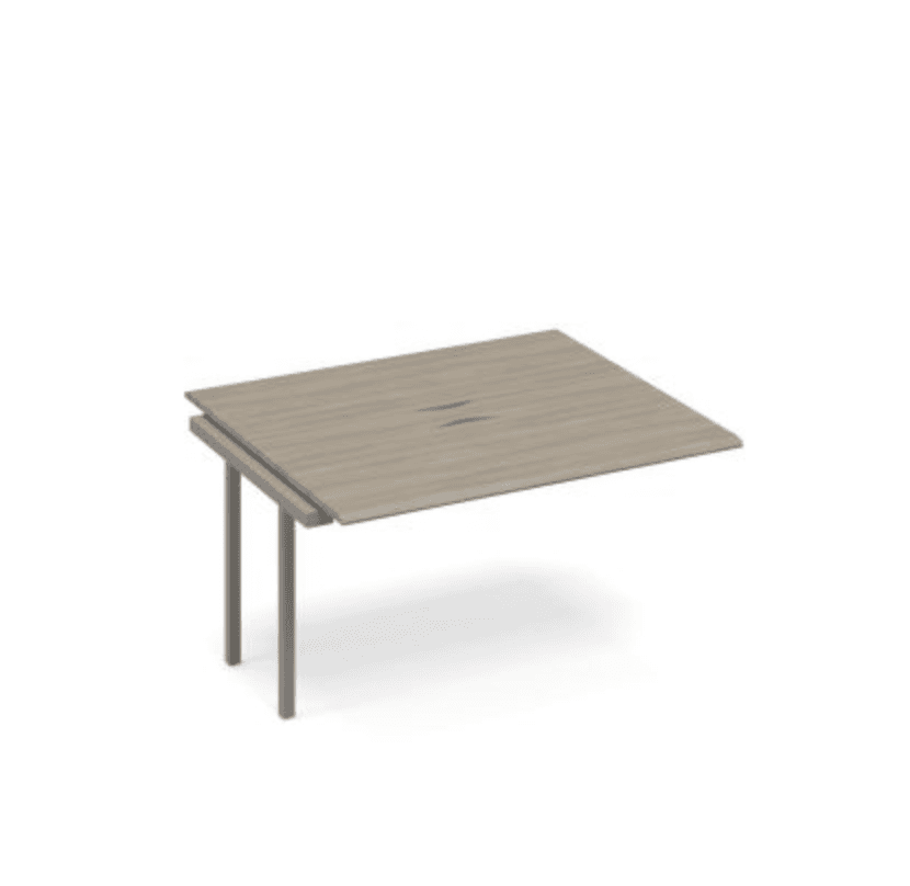 Секция стола для переговоров с кабель-каналом METAL