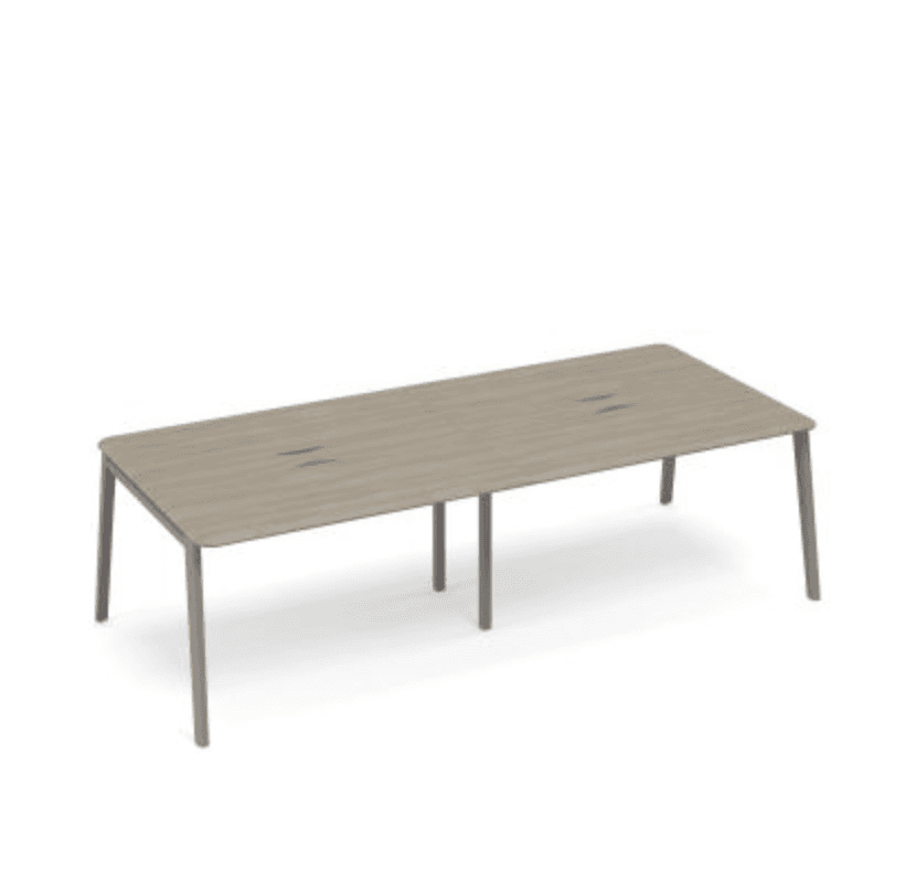 Стол для переговоров с кабель-каналом METAL