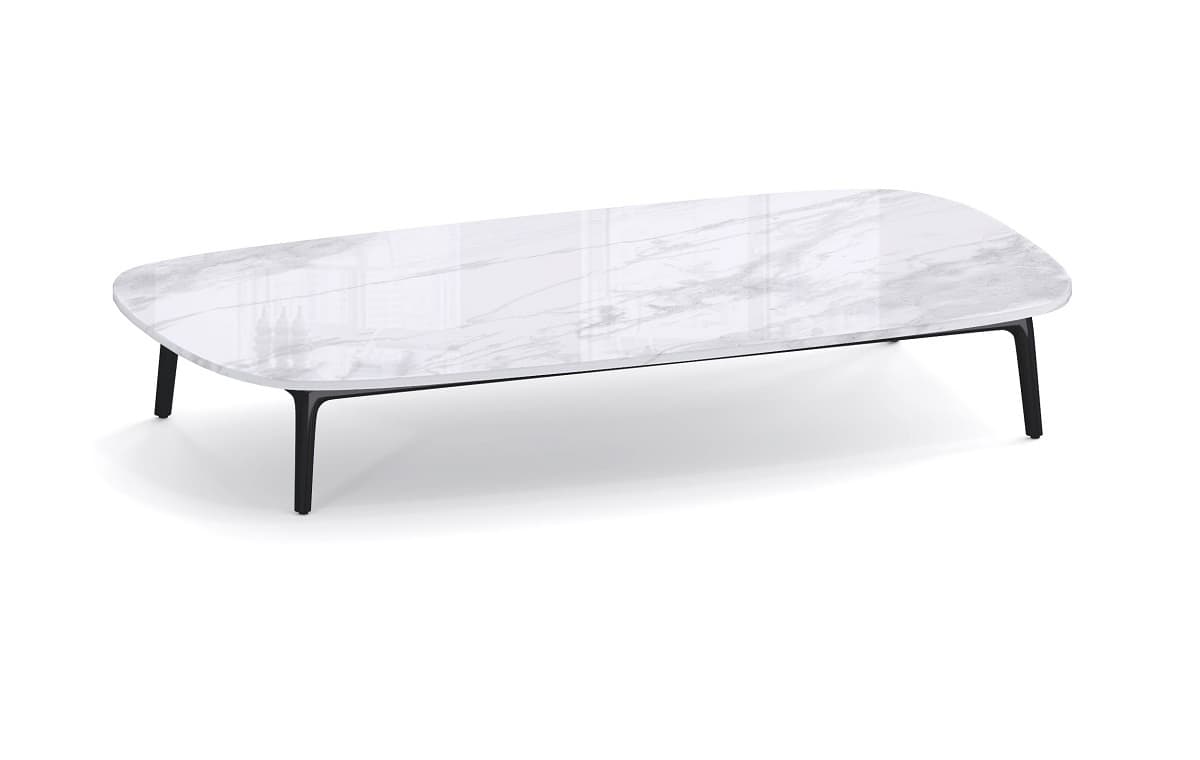 Стол журнальный - столешница искусственный камнь m-r