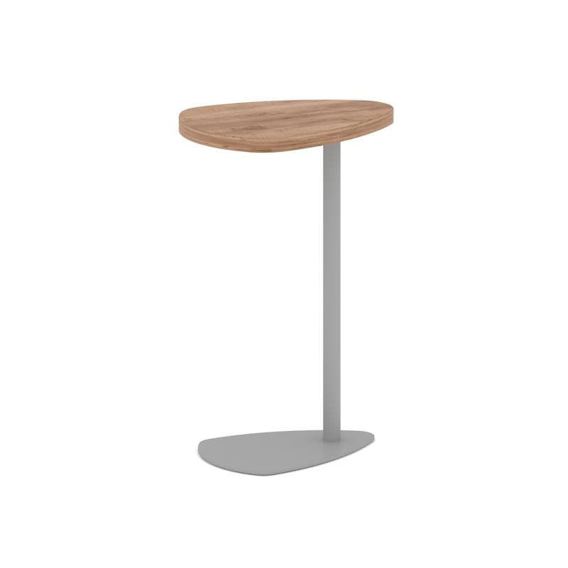 Стол журнальный (треугольный) - металл серый