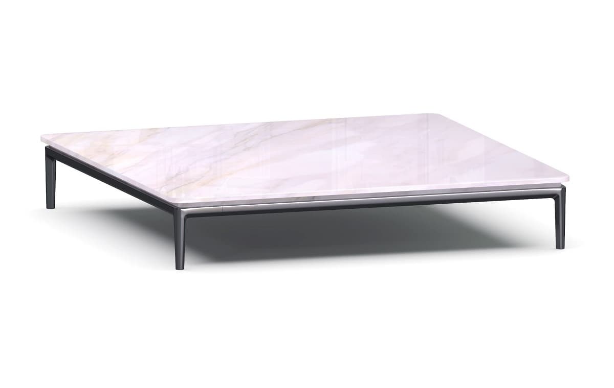 Стол журнальный - столешница искусственный камнь m-r